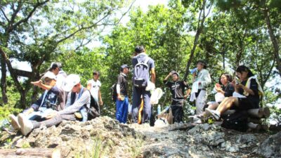 第１３回山王山登山道整備　石仏調査を行いました　