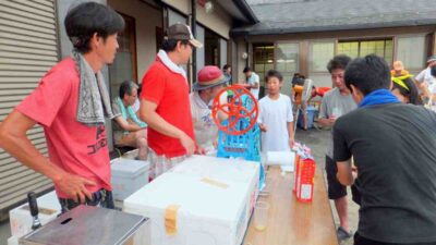 上切区夏祭りを開催しました