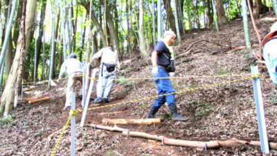 第２８回山王山登山道整備を行いました