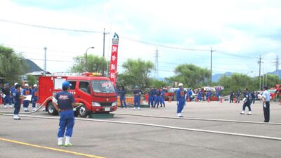 下有知消防団が第60回関市消防操法大会で活躍しました