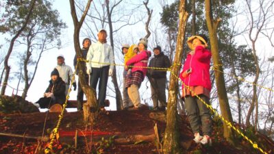 山王山の初日の出登山