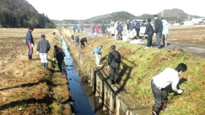 下有知地区野焼き