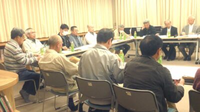 ２７年度（２０１５年）第一回下有知区長会