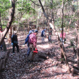 第５８回山王山登山道整備を行いました
