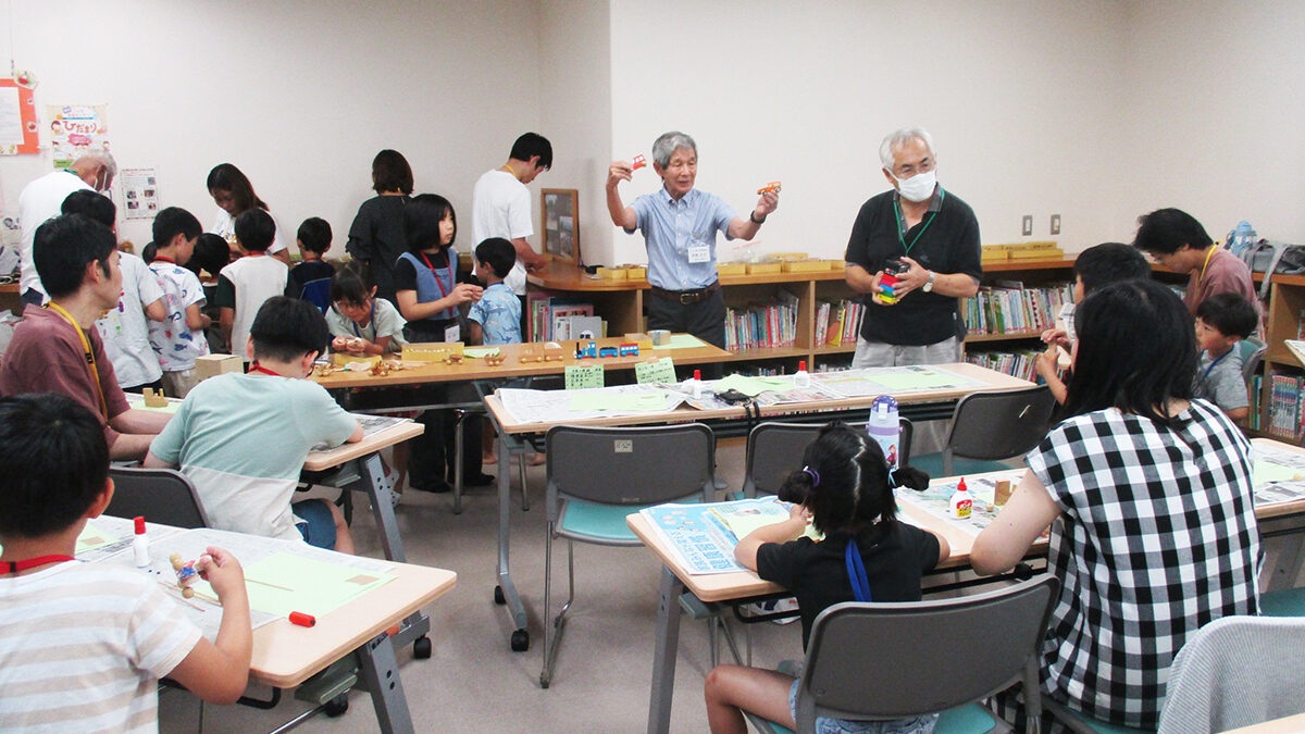 下有知小学校放課後ふれあいクラブ  第２回活動　「木材片を利用して工作を楽しもう」