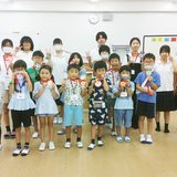 下有知小学校放課後ふれあいクラブ‘26,8,22（土）第４回活動　「関有知高校生徒の皆さんと交流しよう」
